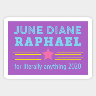 June Diane Raphael - 2020 Sticker